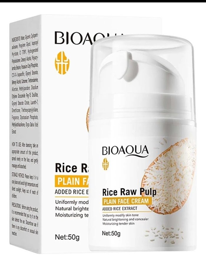 Crema Humectante De Arroz - ShantApp