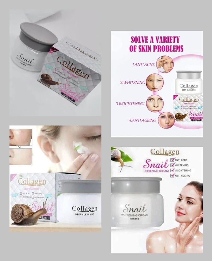 Crema Caracol Con Colágeno - ShantApp